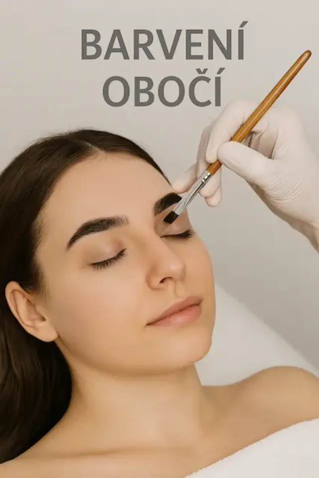 Barvení obočí
