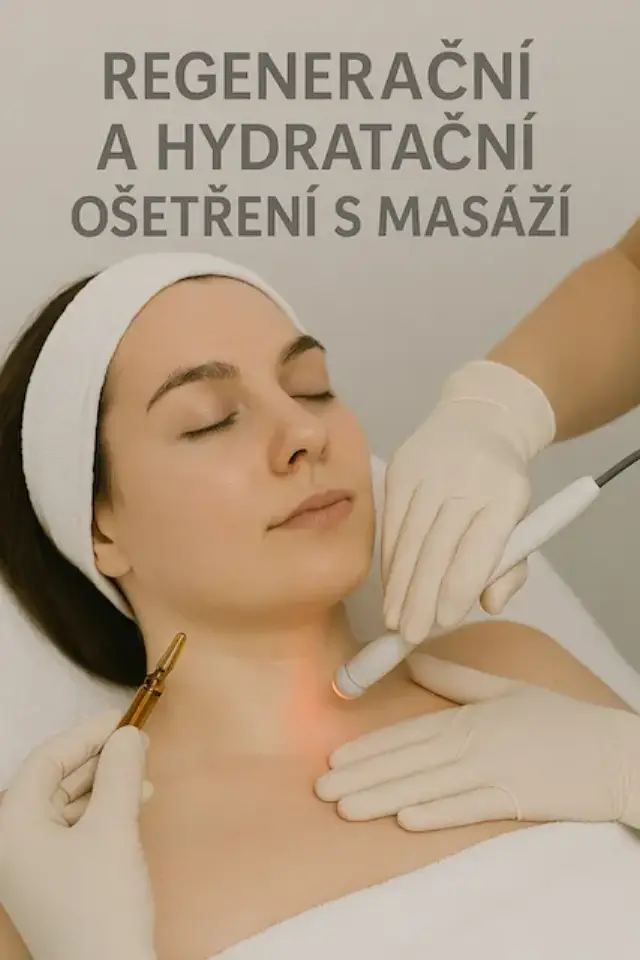 Regenerační a hydratační ošetření s masáží